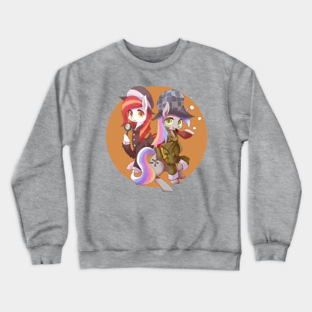 Elementary my dear, Poniko Crewneck Sweatshirt by Japan_PonyCon